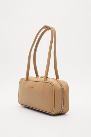 Simona Baguette Bag Mink