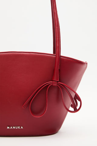 Sandy Bow Bag Red