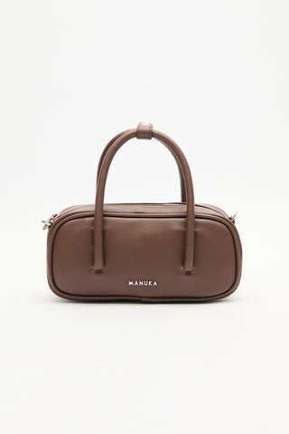 Mini Bowling Bag Brown