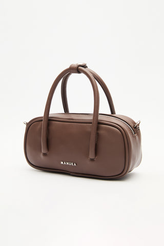 Mini Bowling Bag Brown