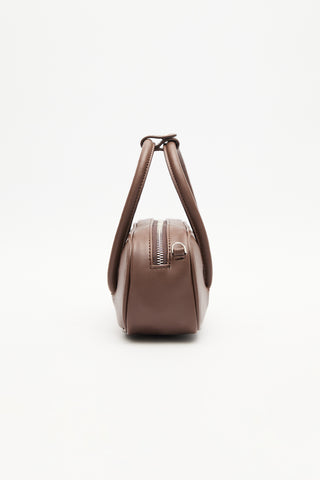 Mini Bowling Bag Brown