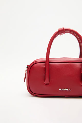 Mini Bowling Bag Red