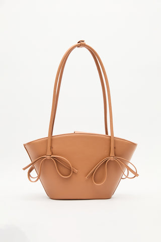 Sandy Bow Bag Camel