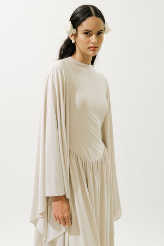 Helsa Evening Dress Pearl