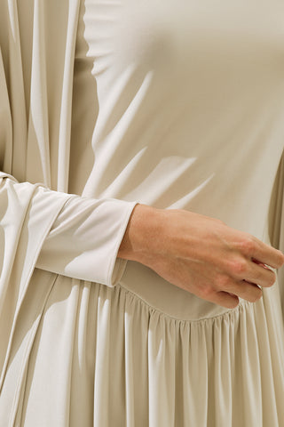 Helsa Evening Dress Pearl