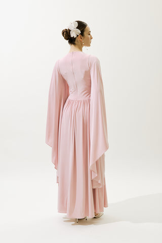 Helsa Evening Dress Powder