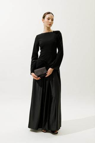 Annita Evening Dress Black