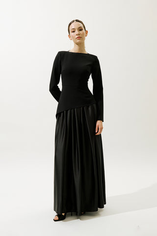 Annita Evening Dress Black