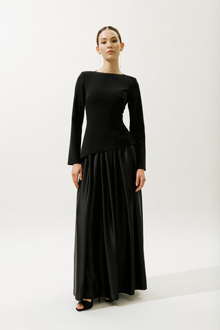 Annita Evening Dress Black