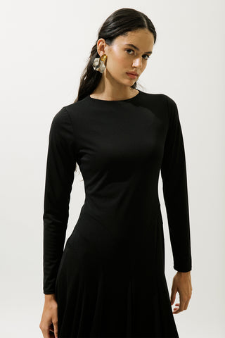 Asia Evening Dress Black