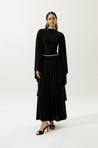 Helsa Evening Dress Black