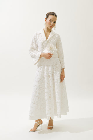 Limited Edition Lace Skirt Ecru