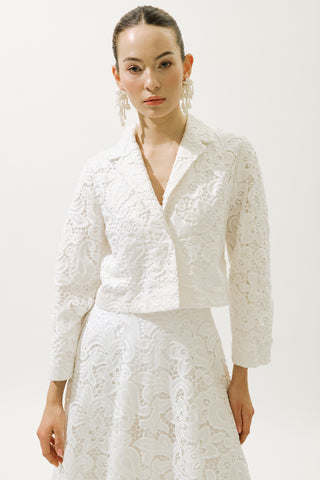 Limited Edition Lace Jacket Ecru