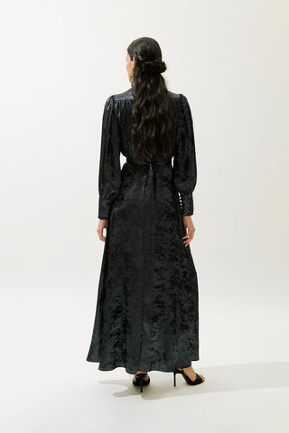Shine Evening Dress Night Blue