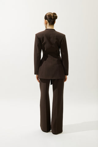 Valentine Blazer Kahverengi