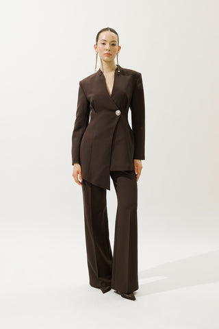 Valentine Blazer Brown