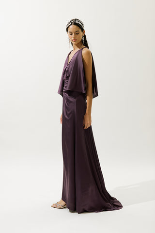 Keira Evening Dress Purple