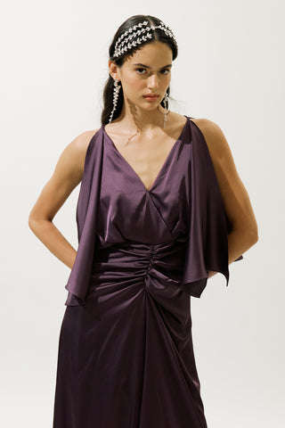 Keira Evening Dress Purple