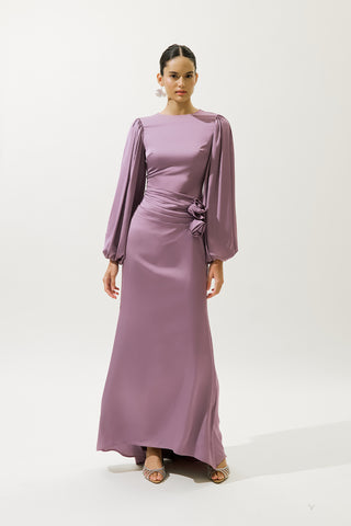 Leona Evening Dress Lilac