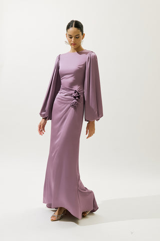 Leona Evening Dress Lilac