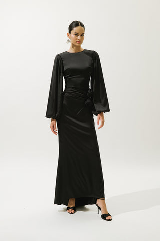 Leona Evening Dress Black