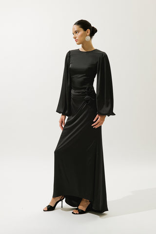 Leona Evening Dress Black