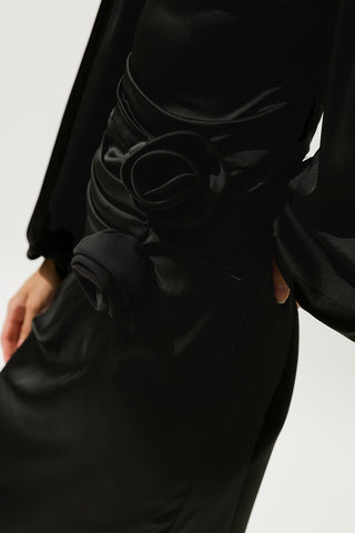 Leona Evening Dress Black