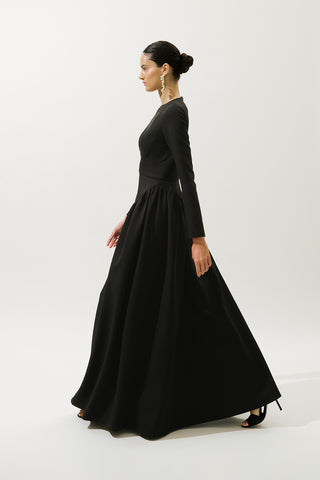 Lora Evening Dress Black