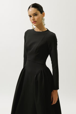 Lora Evening Dress Black