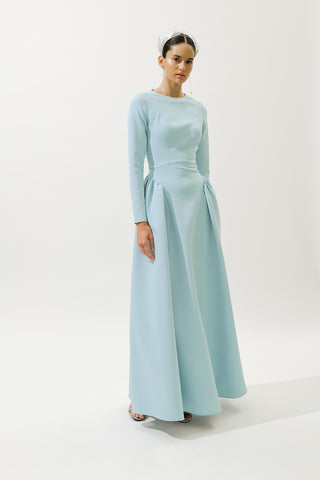 Lora Evening Dress Blue