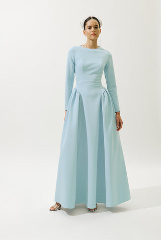 Lora Evening Dress Blue