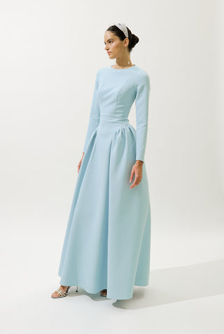 Lora Evening Dress Blue