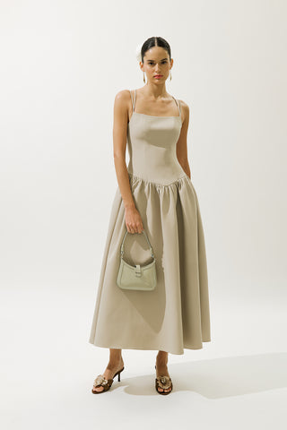 April Evening Dress Pistachio