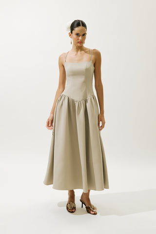 April Evening Dress Pistachio