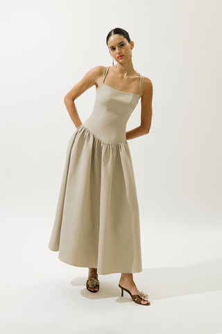 April Evening Dress Pistachio