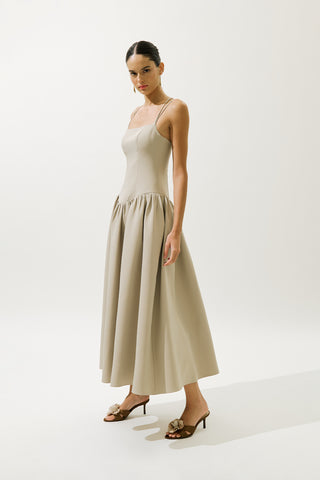 April Evening Dress Pistachio