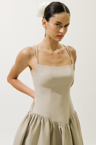 April Evening Dress Pistachio