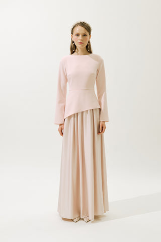 Annita Evening Dress Powder