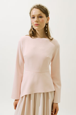 Annita Evening Dress Powder