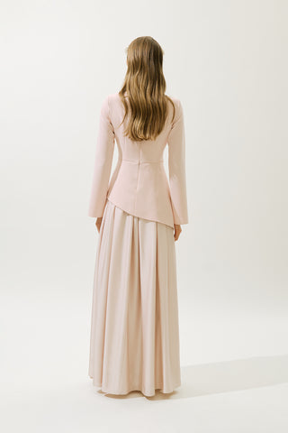 Annita Evening Dress Powder