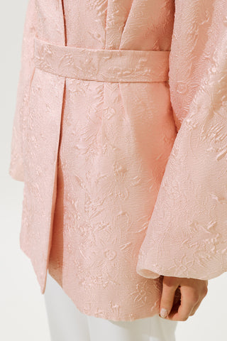 Jacquard Organza Kimono Powder