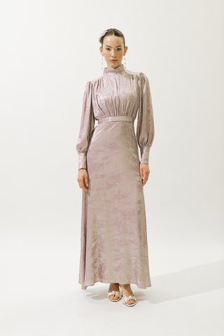 Shine Evening Dress Lilac