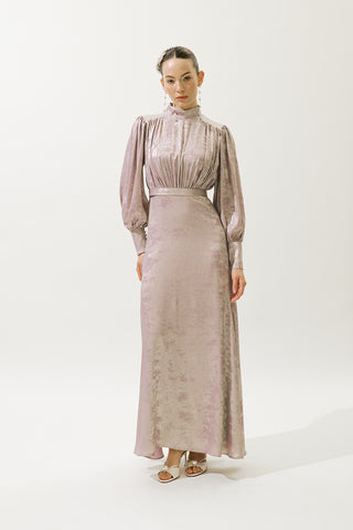 Shine Evening Dress Lilac