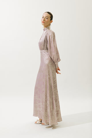 Shine Evening Dress Lilac