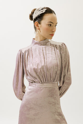 Shine Evening Dress Lilac