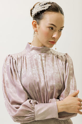 Shine Evening Dress Lilac