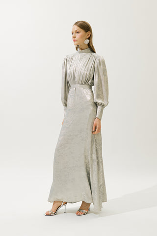 Shine Evening Dress Green