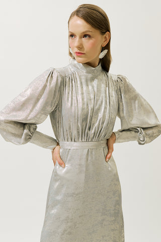 Shine Evening Dress Green