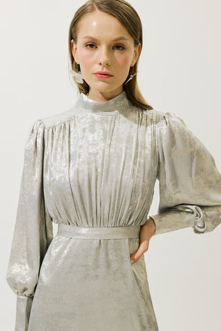 Shine Evening Dress Green