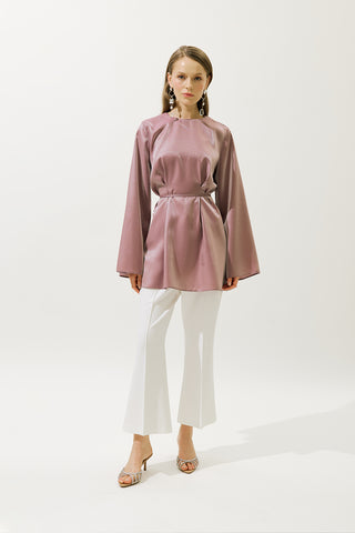 Hana Organza Blouse Lilac